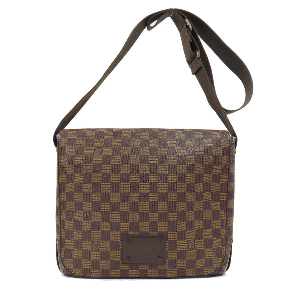 Louis Vuitton Brooklyn Damier Ebene Brown Shoulder Bag Canvas - Picture 11 of 11